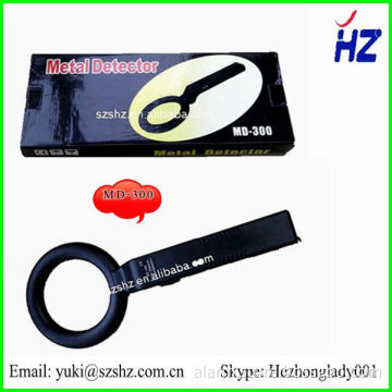 high sensitivity Multi-functional MD-300 handheld metal detectors with buzz and vibration
